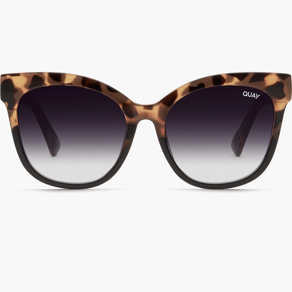 QUAY It’s My Way 53mm Gradient Cat Eye Sunglasses